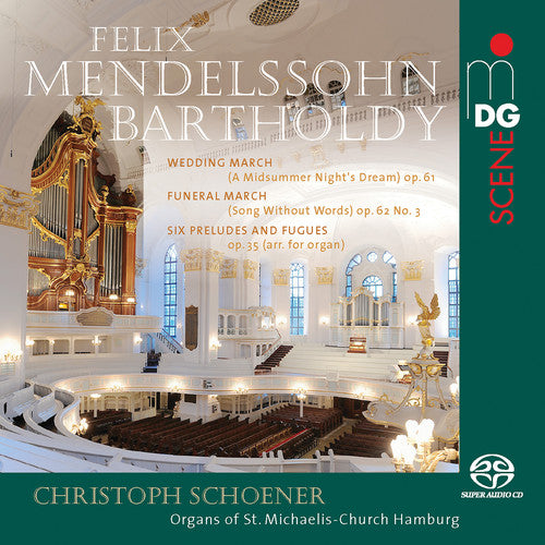 the album cover for Bartholdy / Schoener - Wedding March 61 / Funeral March 62 3 / 6 Prelude