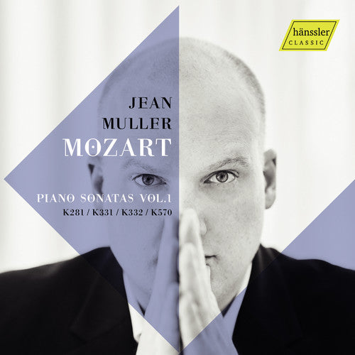 the album cover for Mozart / Muller - Complete Piano Sonatas 1