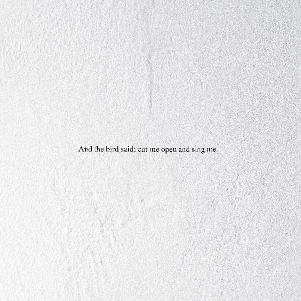 the album cover for Prairie - Bird Said: Cut Me Open And Sing Me [Clear Vinyl] [180 Gram]