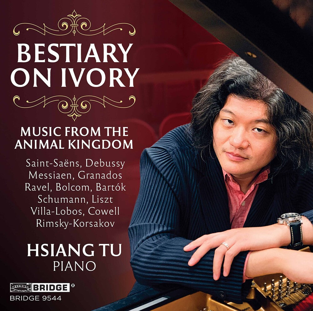 the album cover for Bestiary On Ivory / Various - Bestiary on Ivory