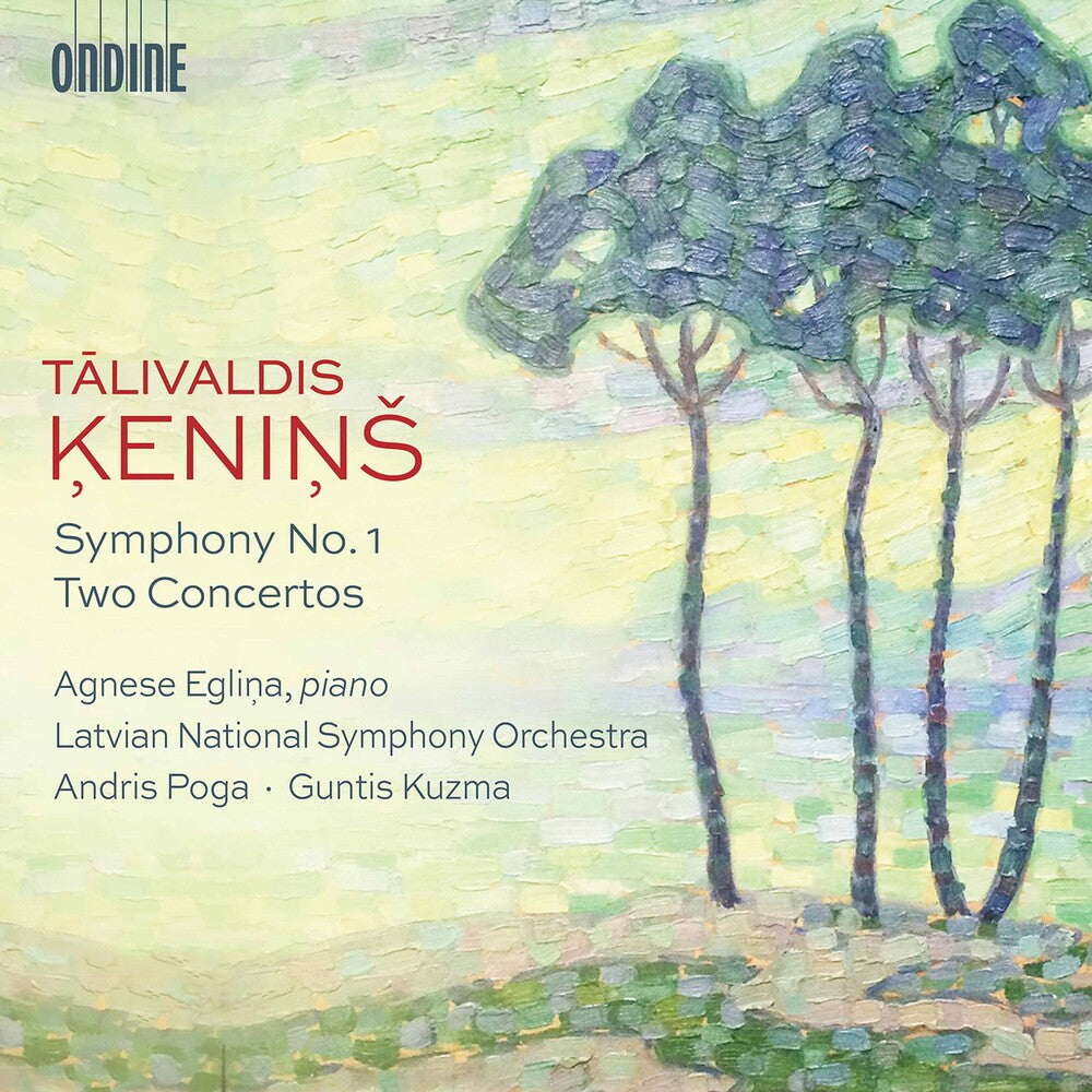 the album cover for Kenins / Eglina / Poga - Symphony 1