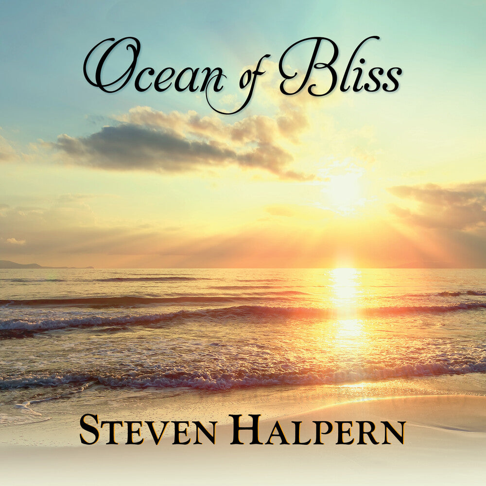 the album cover for Steven Halpern - Ocean Of Bliss: Brainwave Entrainment Music (432 )