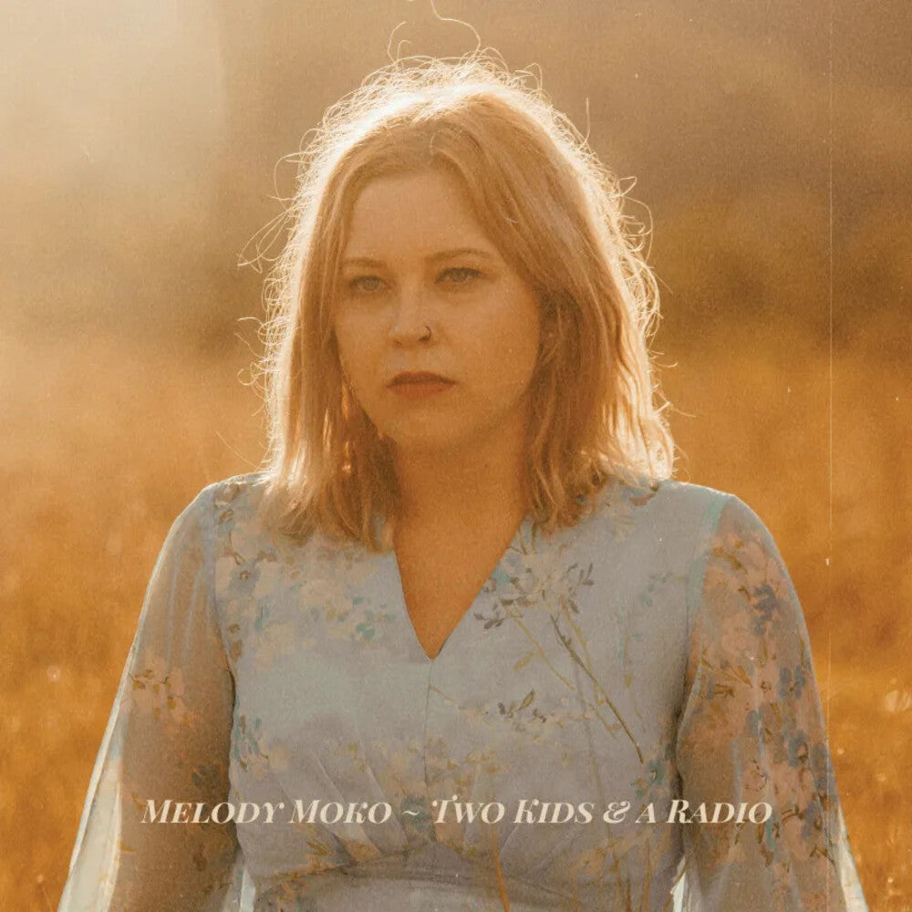 the album cover for Melody Moko - Two Kids & A Radio
