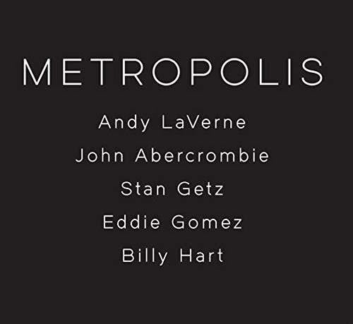 the album cover for Andy Laverne - Metropolis