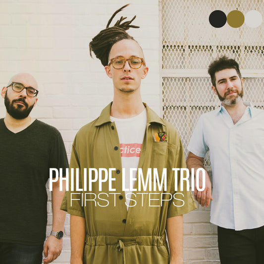 the album cover for Philippe Lemm Trio - First Steps