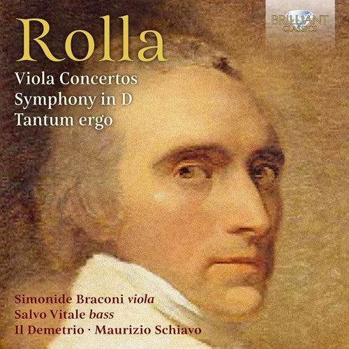 the album cover for Il Demetrio - Viola Concertos / Symphony in D / Tantum Ergo