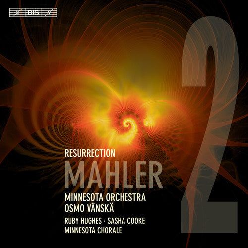 the album cover for Mahler / Hughes / Minnesota Orchestra - Symphony 2