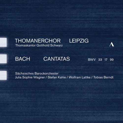 the album cover for J Bach S / Leipzig - Cantatas