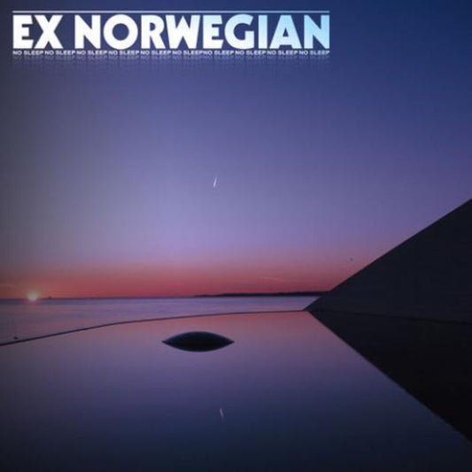 the album cover for Ex Norwegian - No Sleep