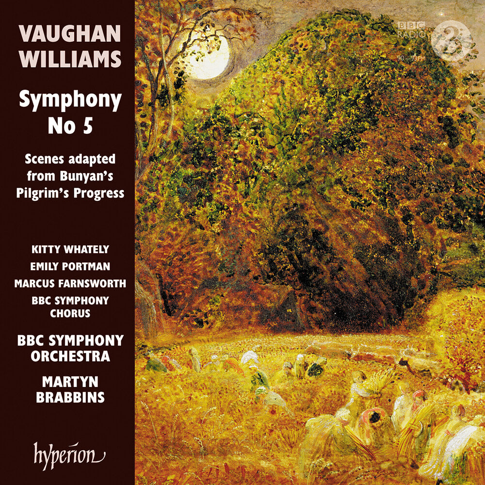 the album cover for Bbc Symphony Orchestra / Martyn Brabbins - Vaughan Williams: Symphony No.5