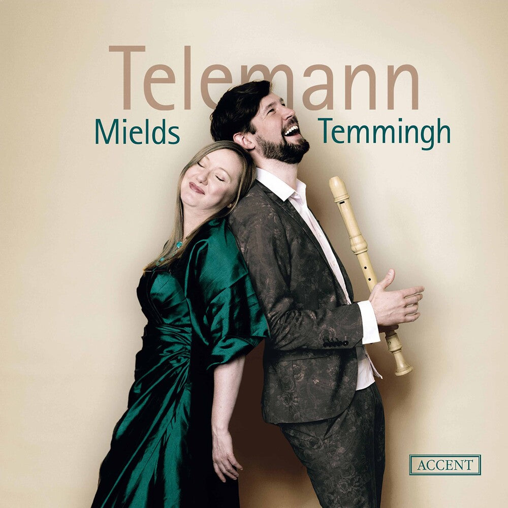 the album cover for Telemann / Mields / Temmingh - Telemann
