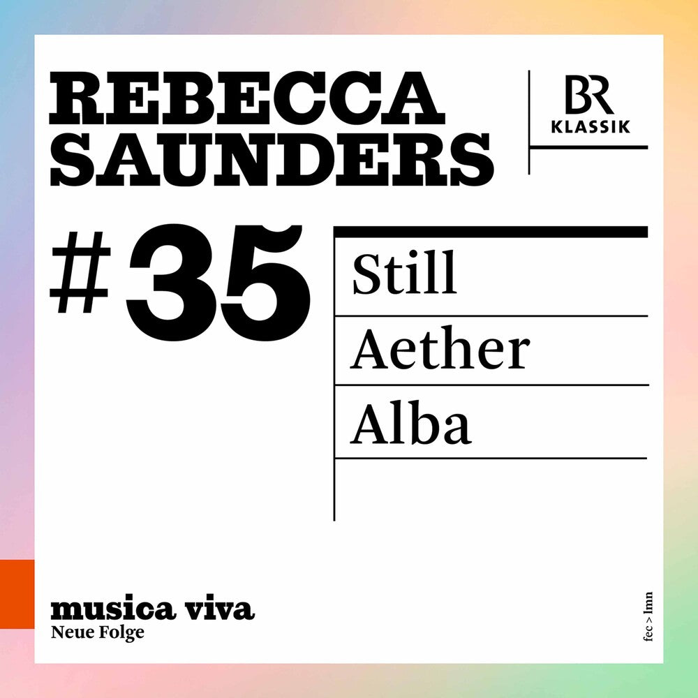 the album cover for Saunders - Musica Viva - Saunders 35