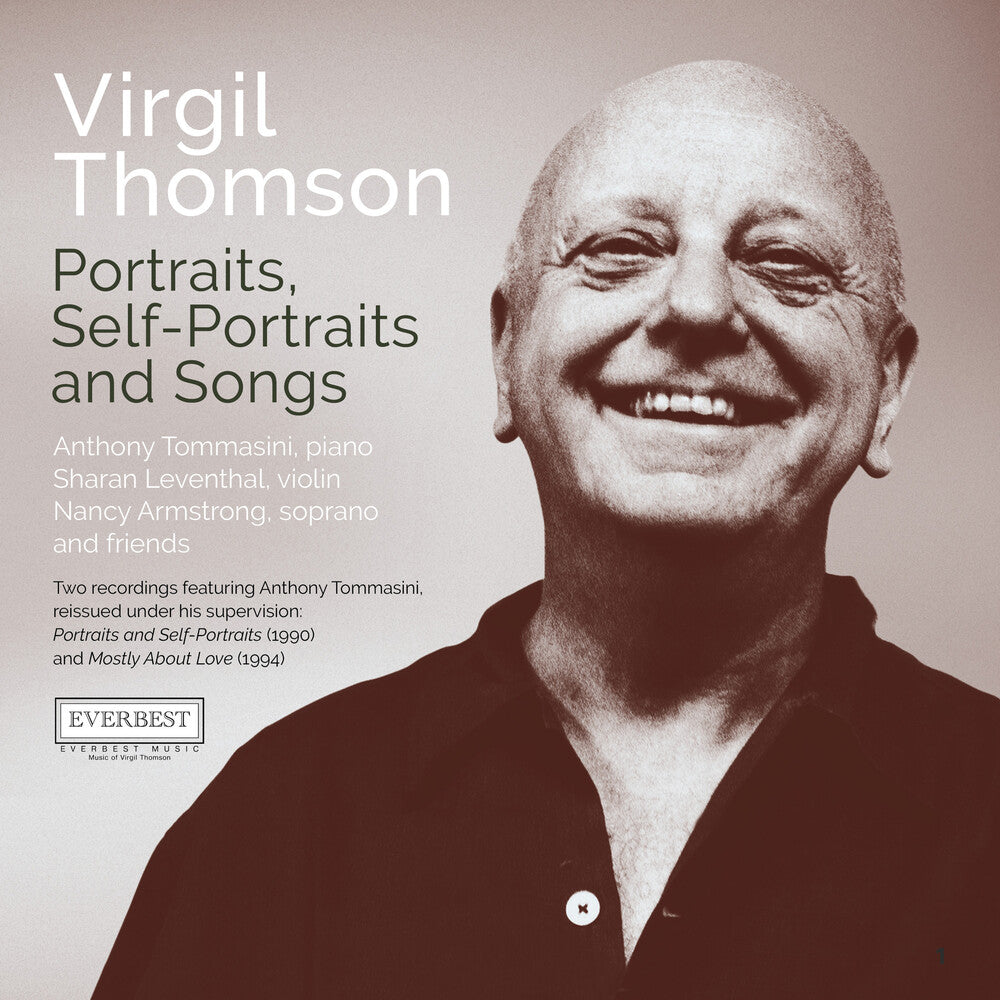 the album cover for Thomson / Tommasini - Portraits Self-Portraits