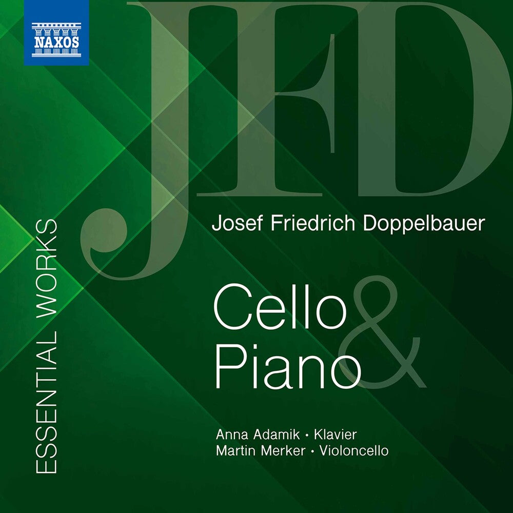 the album cover for Doppelbauer / Adamik / Merker - Essential Works Cello & Piano