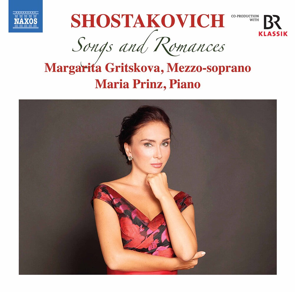 the album cover for Shostakovich / Gritskova / Prinz - Songs & Romances