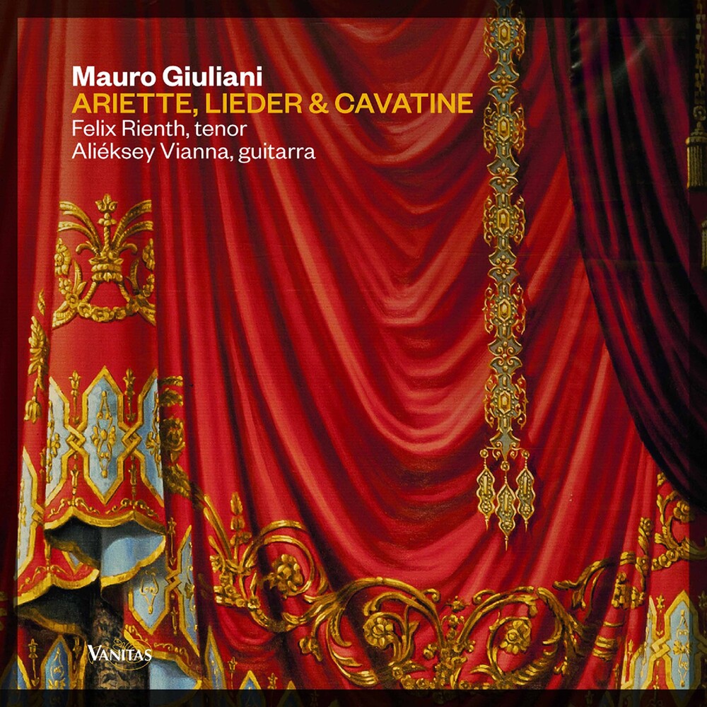 the album cover for Giuliani / Rienth / Vianna - Ariette & Lieder & Cavatine