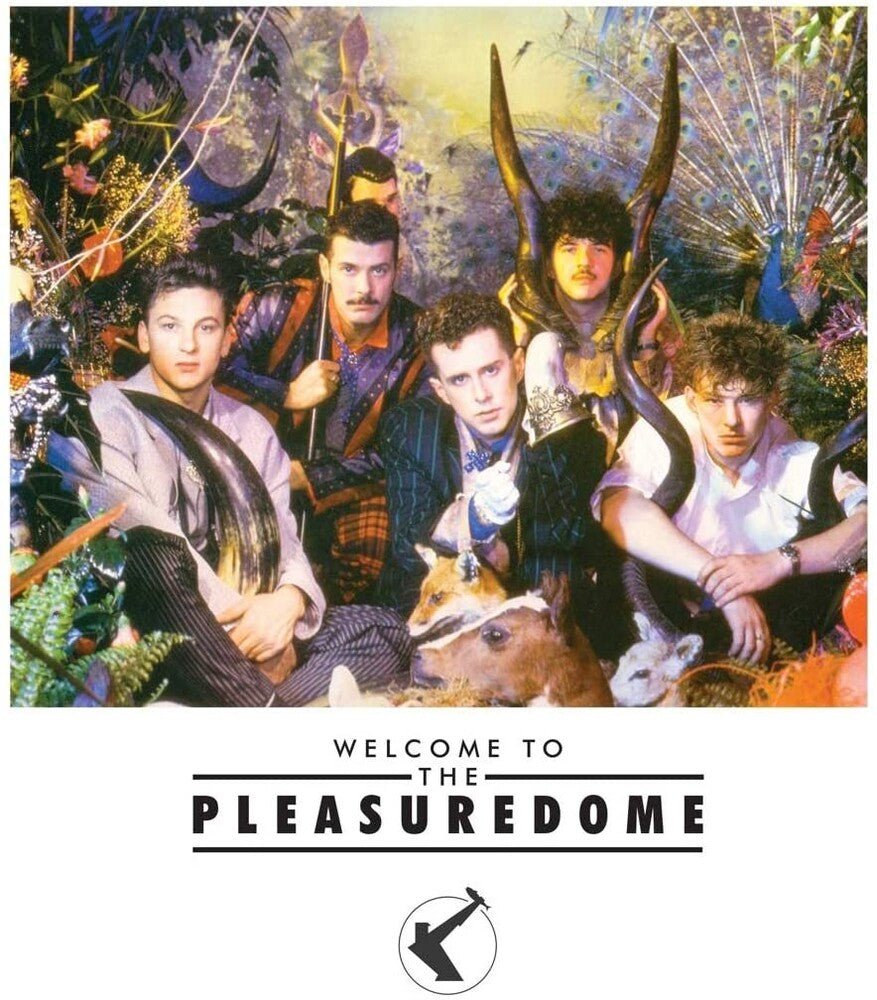 the album cover for Frankie Goes To Hollywood - Welcome To The Pleasuredome