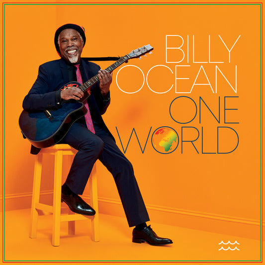 the album cover for Billy Ocean - One World