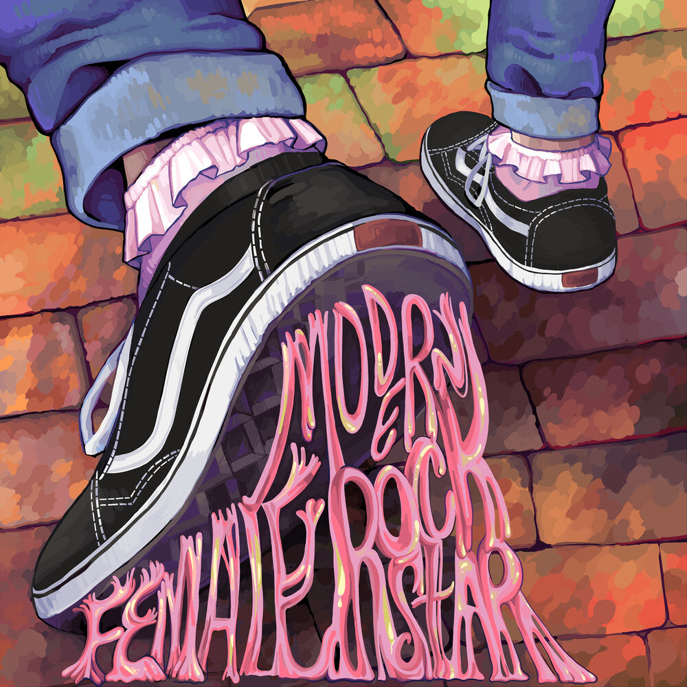 the album cover for The Sonder Bombs - Modern Female Rockstar [Limited Edition] (Purp)