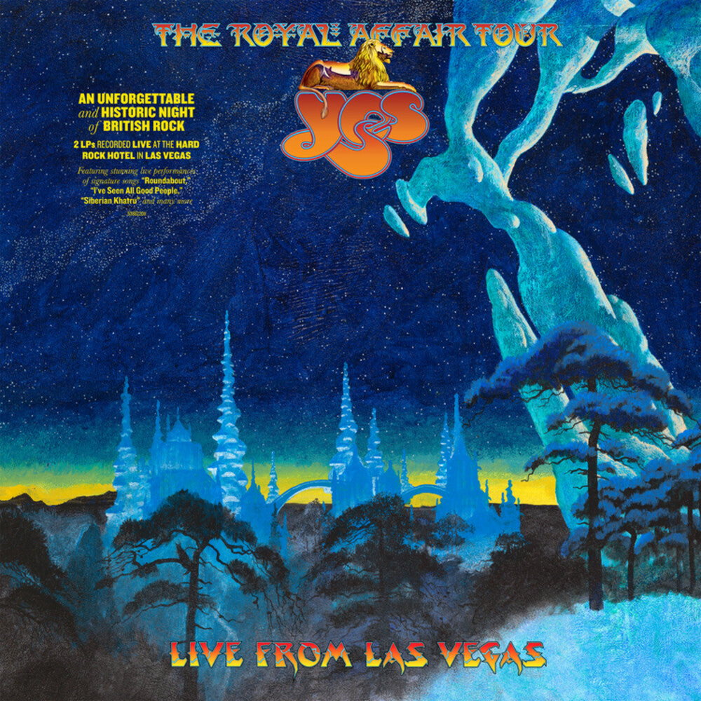 the album cover for Yes - The Royal Affair Tour (Live in Las Vegas) [2LP]