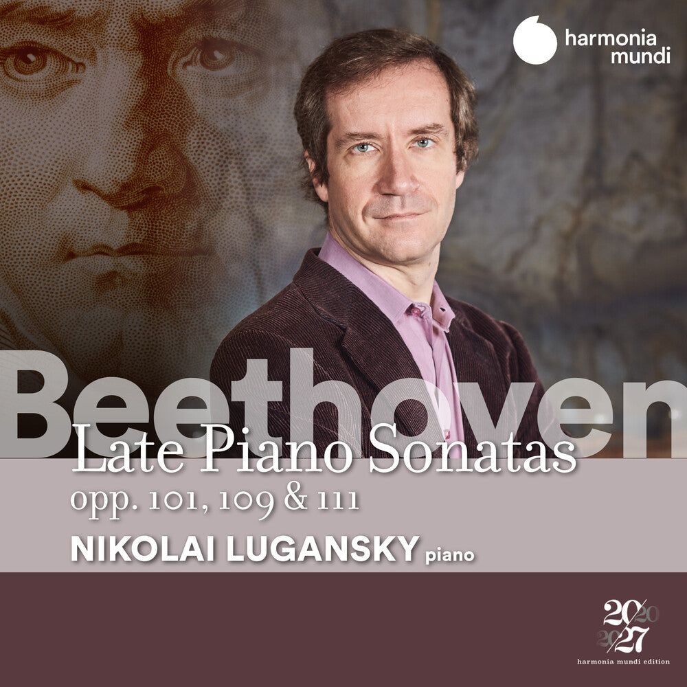 the album cover for Nikolai Lugansky - Beethoven: Late Piano Sonatas