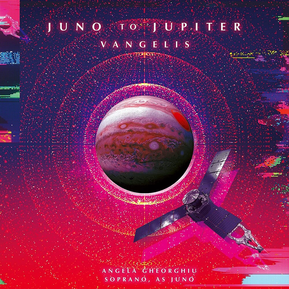 the album cover for Vangelis - Juno To Jupiter