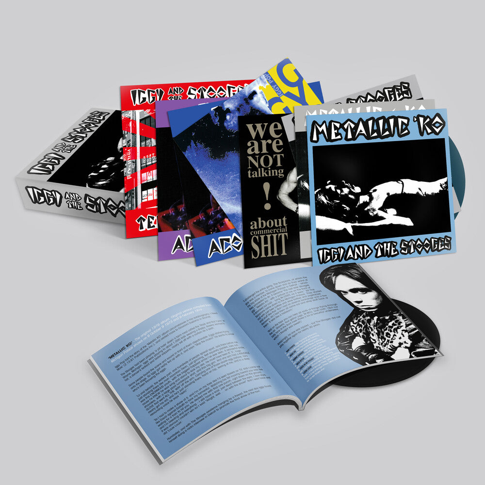 the album cover for Iggy and The Stooges - Iggy And The Stooges (W/Dvd) [With Booklet]