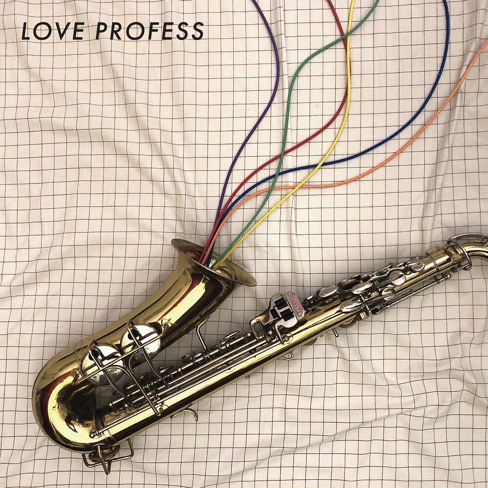the album cover for Mac Blackout - Love Profess