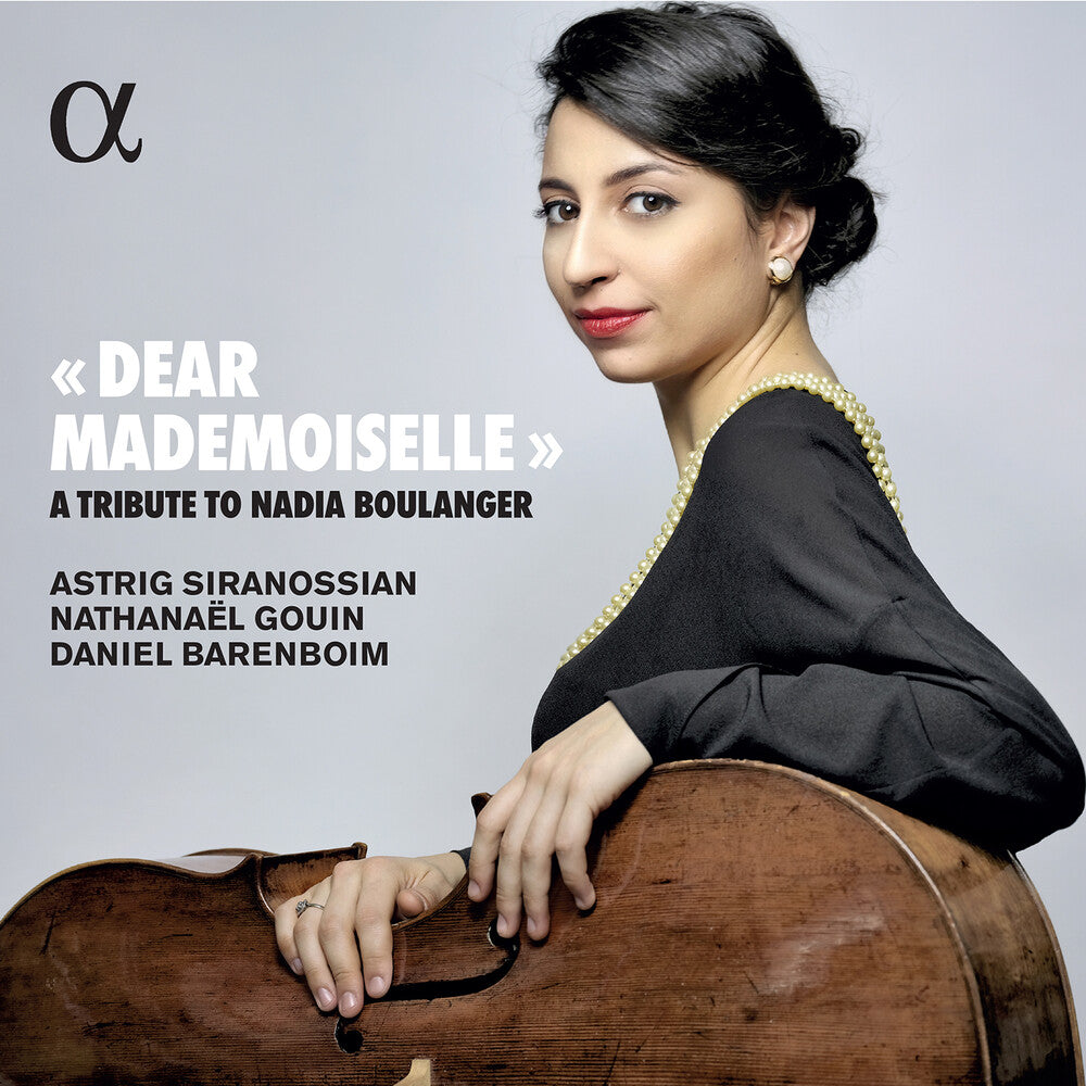 the album cover for Boulanger / Gouin / Siranossian / Barenboim - Dear Mademoiselle