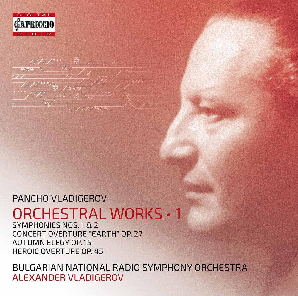 the album cover for Vladigerov - Orchestral Works 1
