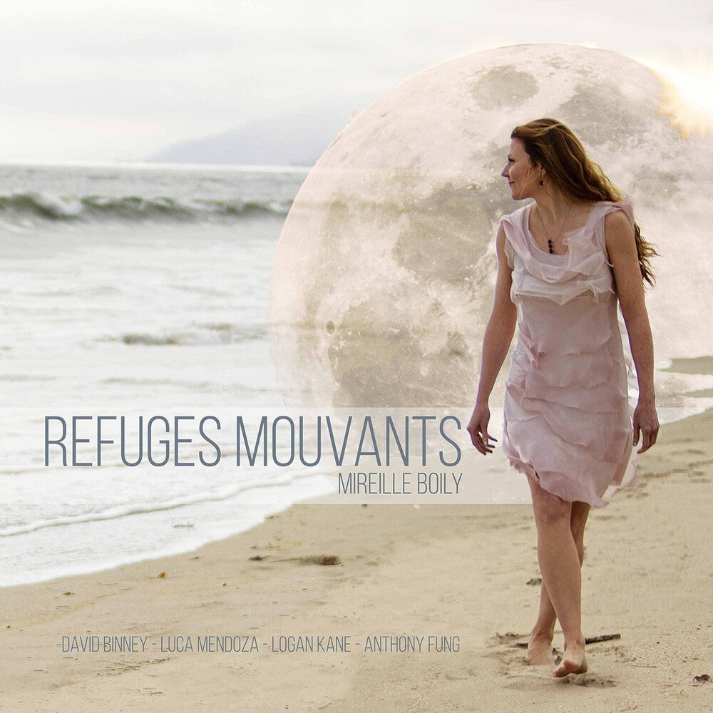 the album cover for Boily / Binney / Fung - Refuges Mouvants