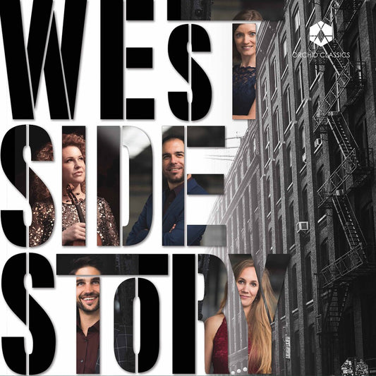 the album cover for Bernstein - West Side Story