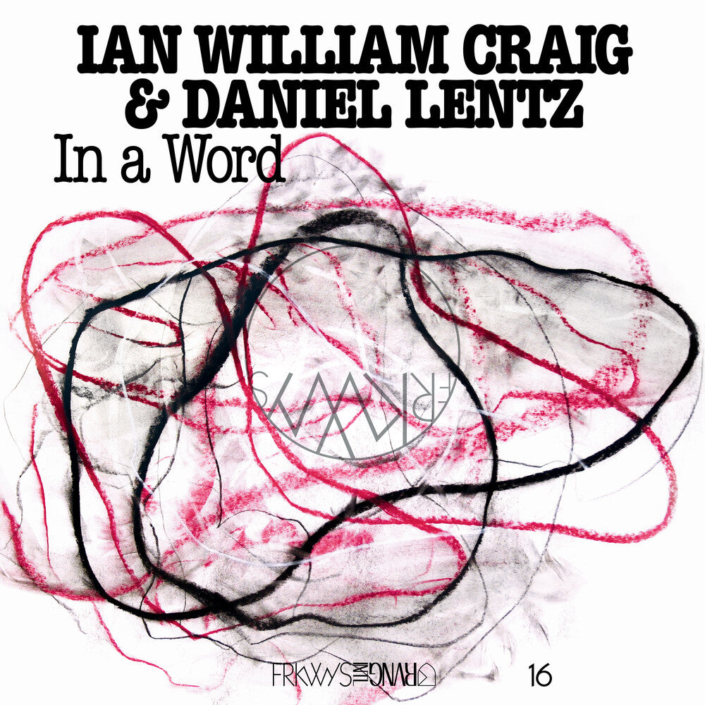 the album cover for Ian Craig William / Lentz,Daniel - In A Word'
