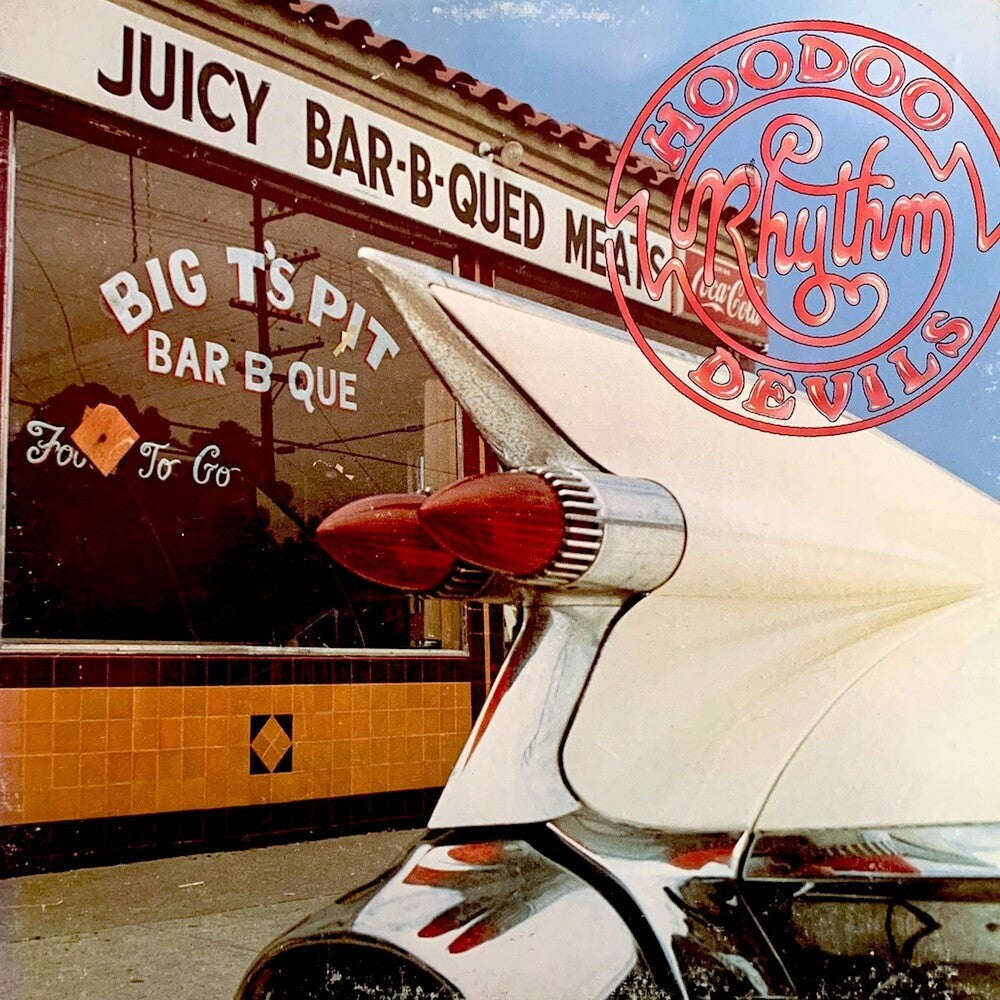 the album cover for Hoodoo Rhythm Devils - The Barbecue Of Deville