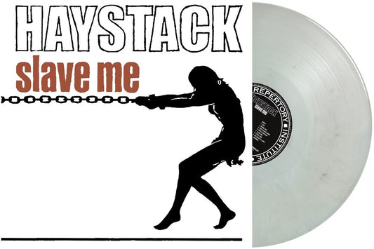 the album cover for Haystack - Slave Me (Marble White Vinyl)