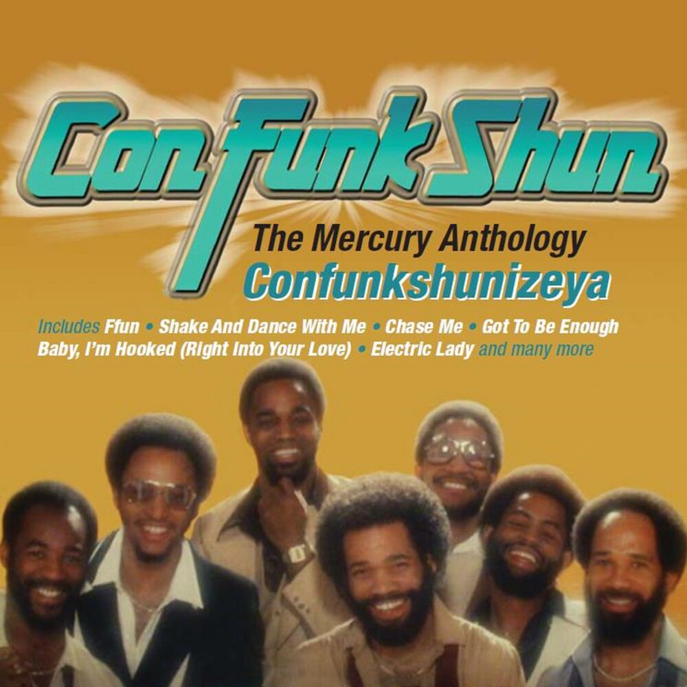 the album cover for Con Funk Shun - Confunkshunizeya: Mercury Anthology