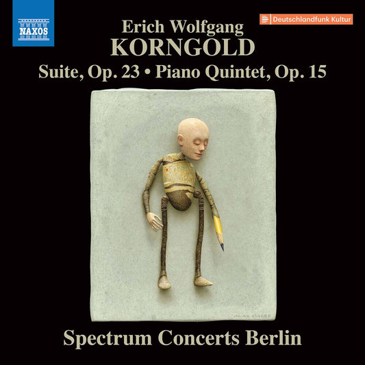 the album cover for Korngold / Spctrum Concerts Berlin - Suite 23 / Piano Quintet
