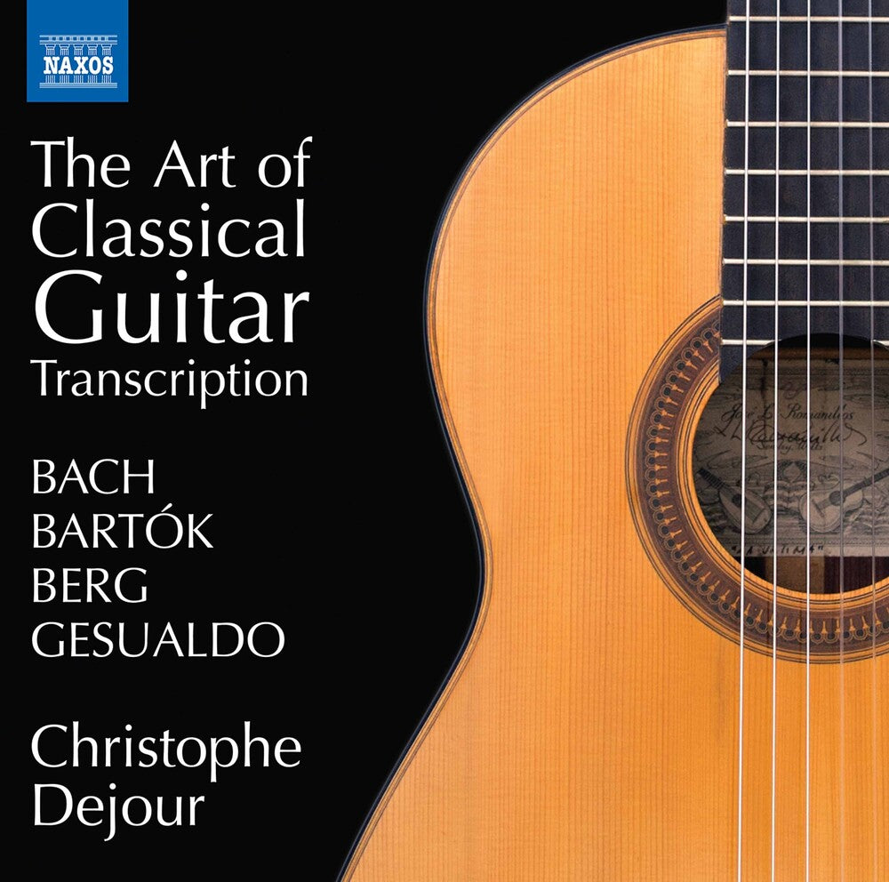 the album cover for Bartok / Dejour - Art of Classical Guitar