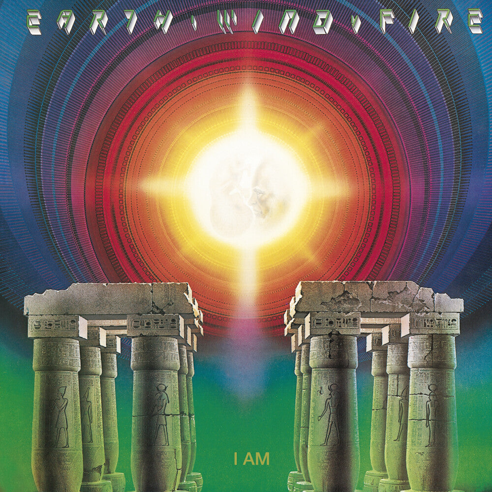 the album cover for Earth, Wind & Fire - I Am