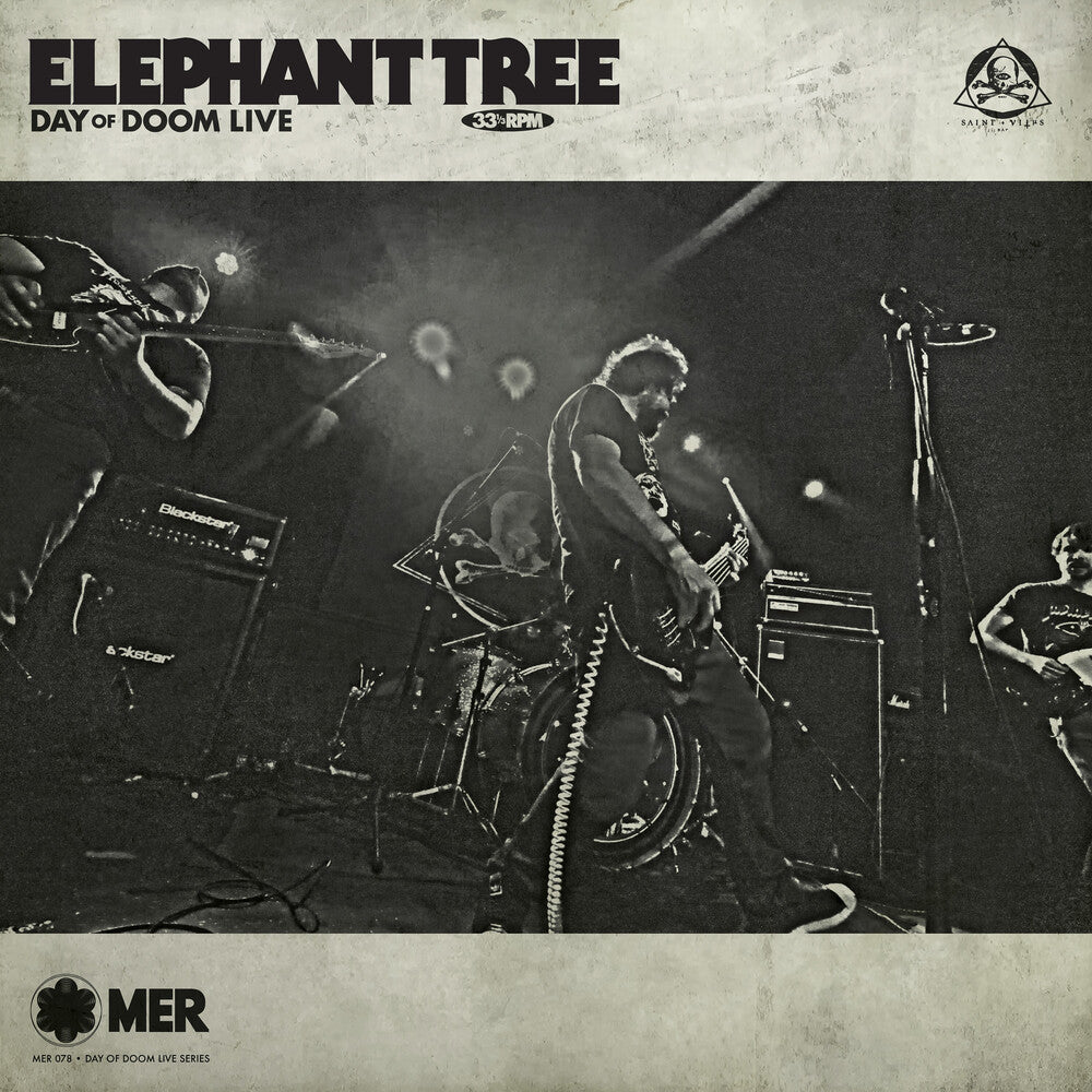 the album cover for Elephant Tree - Day Of Doom Live [Digipak]
