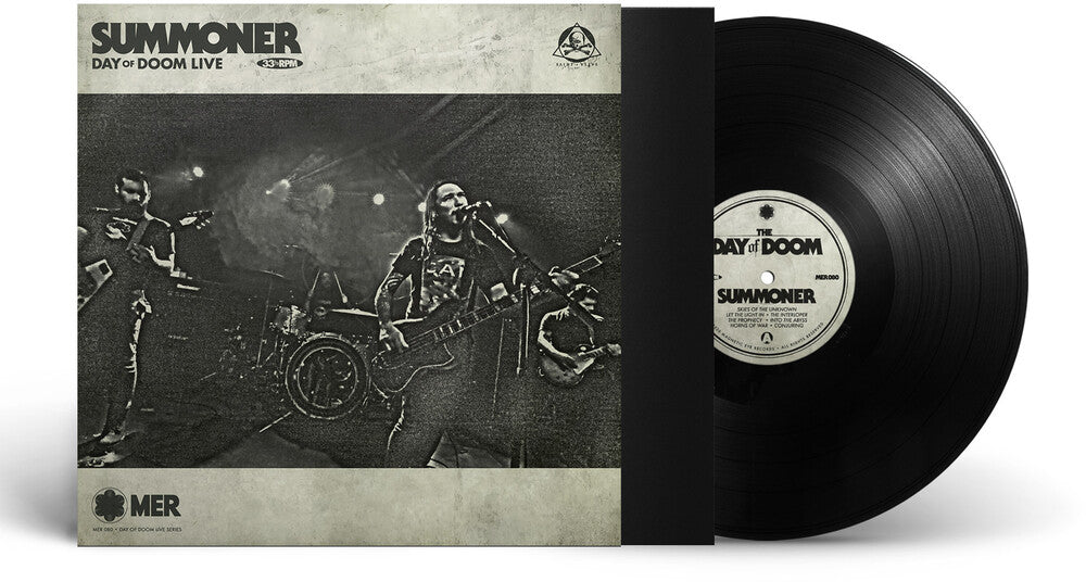 the album cover for Summoner - Day Of Doom Live