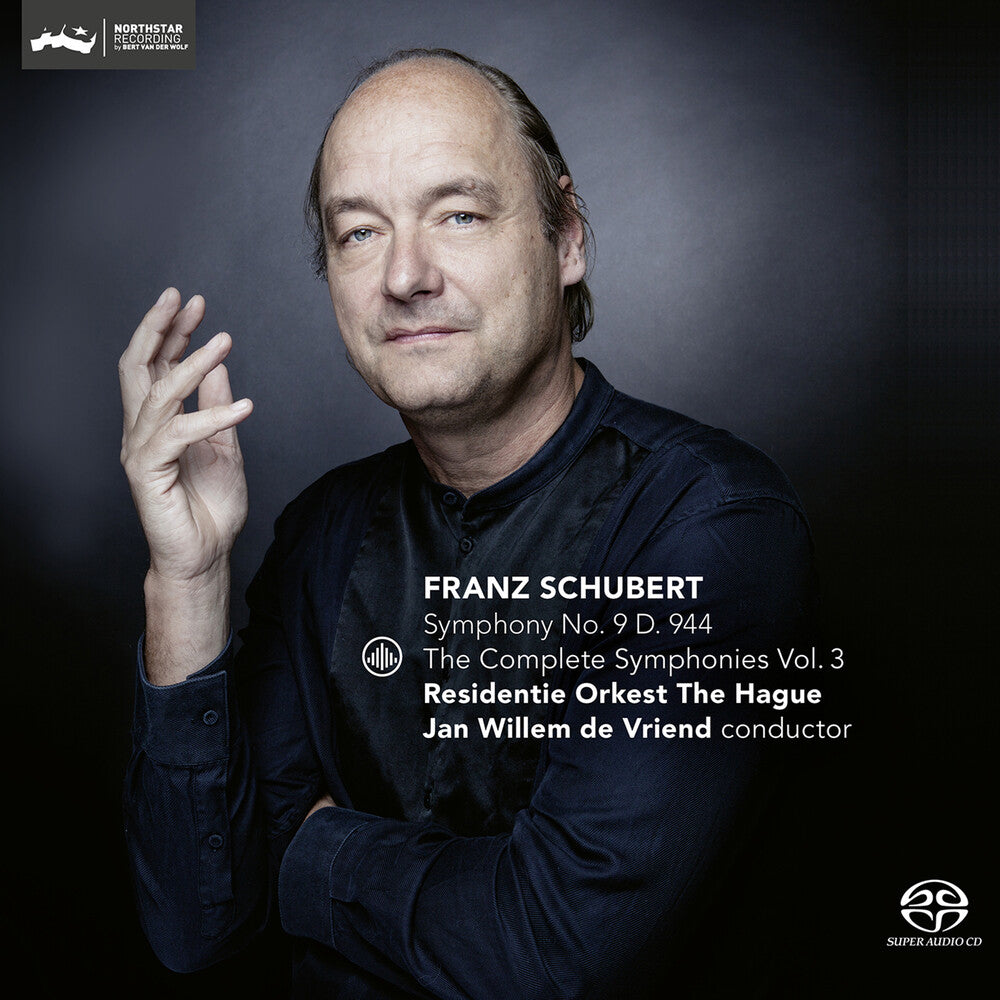 the album cover for Schubert / Netherlands Symphony Orch / Vriend - Symphony 9