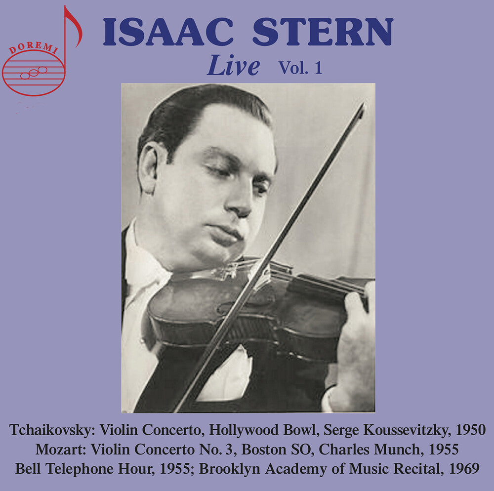 the album cover for Isaac Stern Live 1 / Various (2pk) - Isaac Stern Live 1 / Various (2pk)