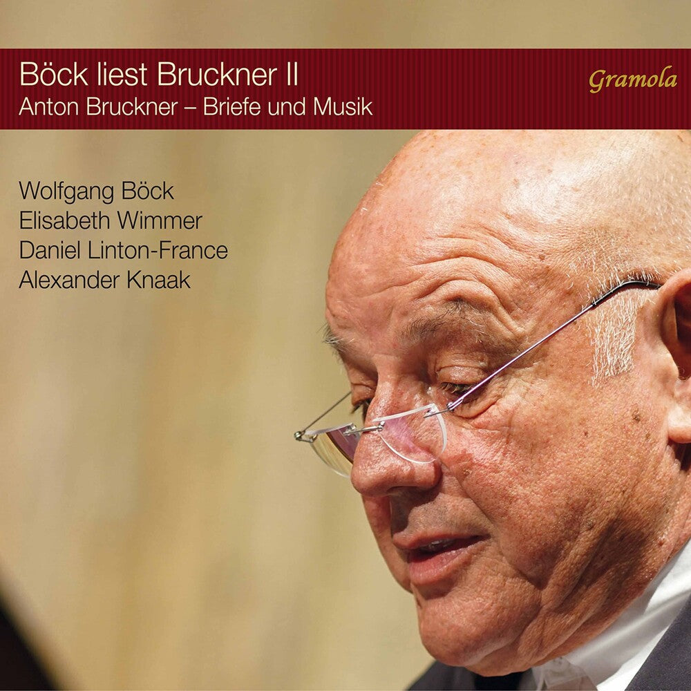 the album cover for Bruckner / Bock / Knaak - Bock Liest Bruckner II