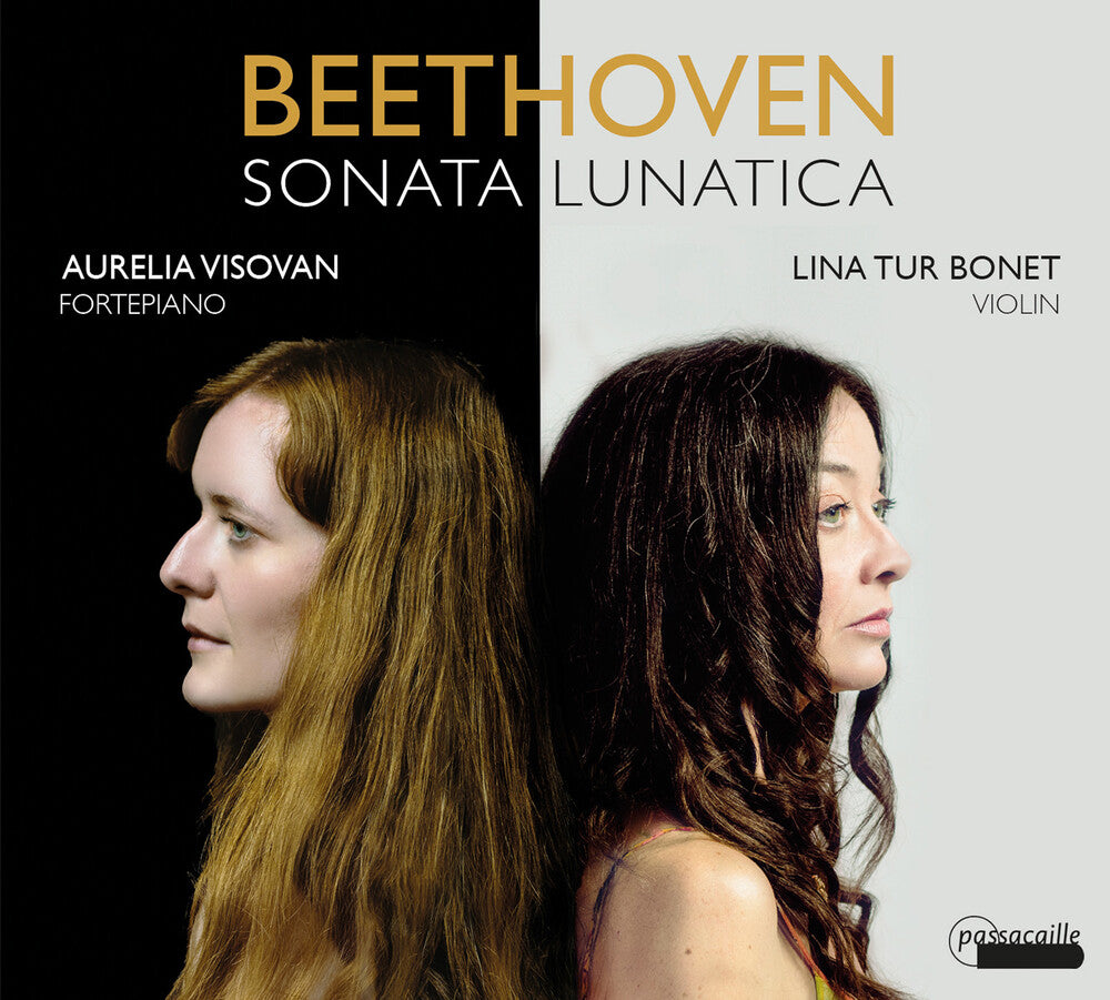 the album cover for Beethoven / Bonet / Visovan - Sonata Lunatica