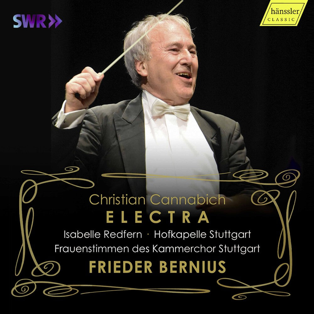 the album cover for Cannabich / Redfern / Frieder Bernius - Electra