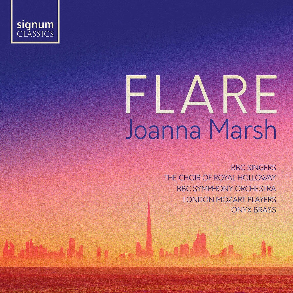 the album cover for Marsh - Flare