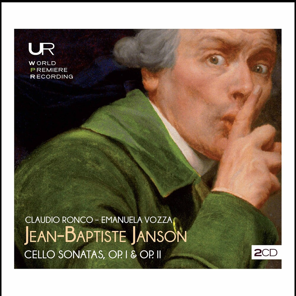 the album cover for Janson / Ronco / Vozza - Cello Sonatas 1 & 2