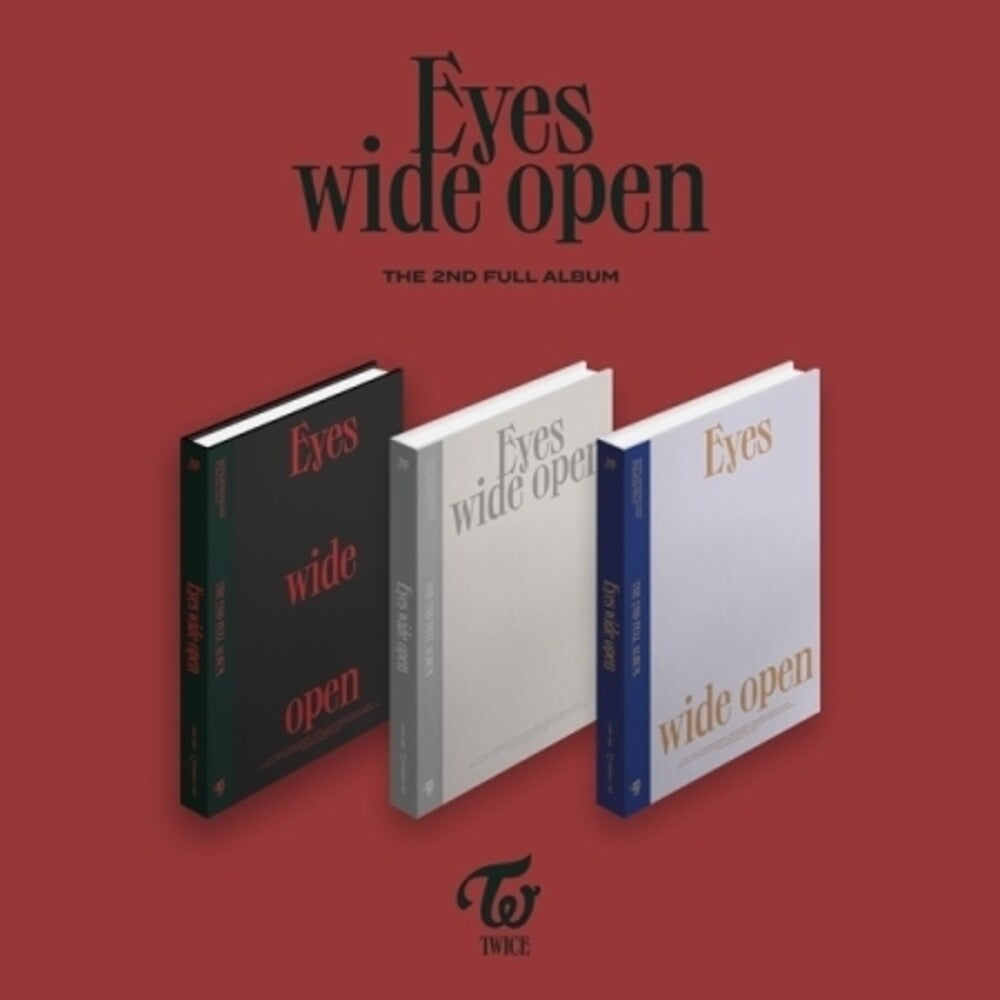 the album cover for TWICE - Eyes Wide Open (Random Cover) [Import]