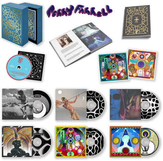 the album cover for Perry Farrell - The Glitz; The Glamour [Limited Edition CD Box Set]